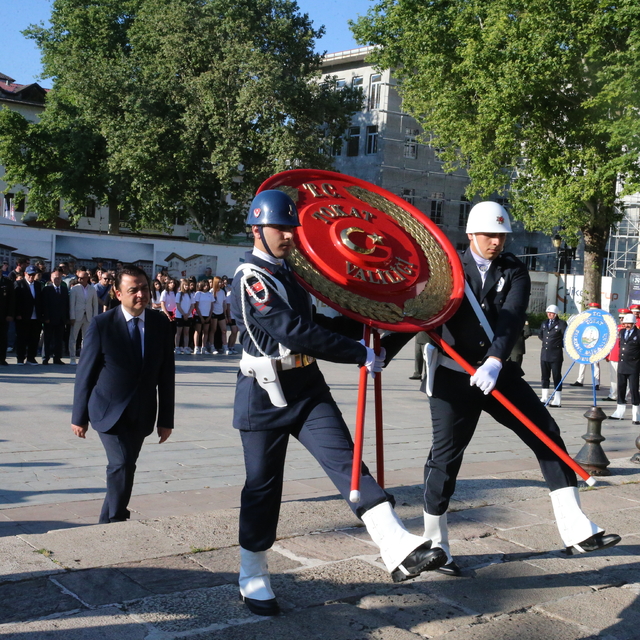 Atatürk'ün Tokat'a gelişinin 107. yıl dönümü törenle kutlandı