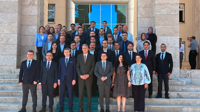 Sivas'ta tayini çıkan yargı mensuplarına veda programı düzenlendi