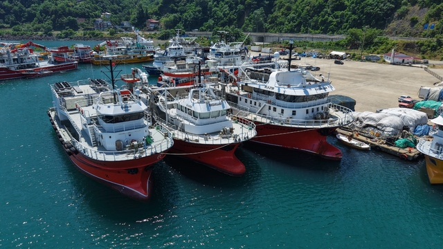 50 tonluk orkinos avı kotasını 42 günde doldurup Yoroz Limanı'na demirlediler