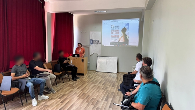 Eskişehir'de yükümlülere 'Uyuşturucuyla Mücadele' semineri verildi