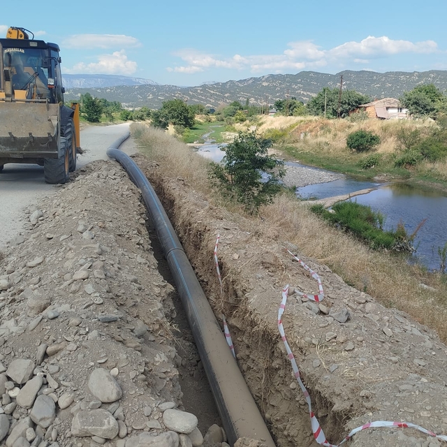 Boyabat'ta yeni su kaynağı ana şebekeye entegre ediliyor
