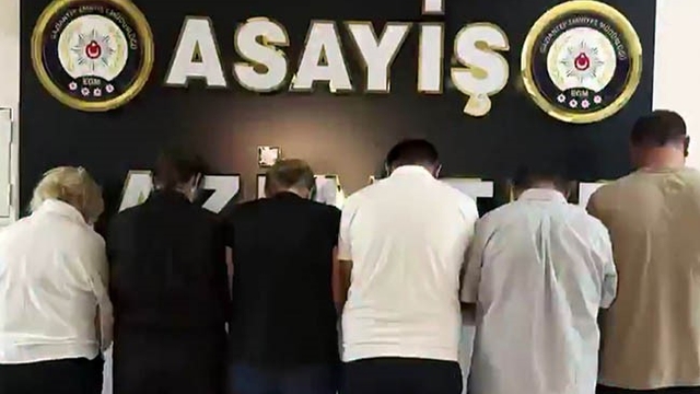 Gaziantep'te fuhuş operasyonu: 7 gözaltı