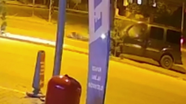Karaman'da belediye işçisinin ölümüyle sonuçlanan kaza kamerada