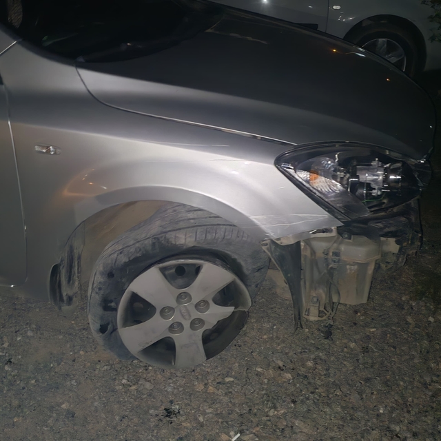Bolu'da yön levhasına çarpıp kaçan alkollü sürücü kamerada bulundu