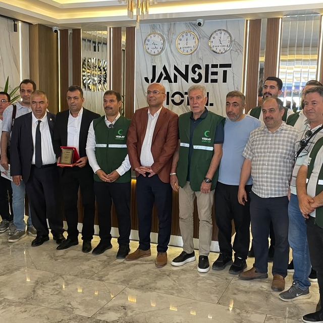 Yeşilay şanlıurfa Şubesi basın mensuplarıyla bir araya geldi