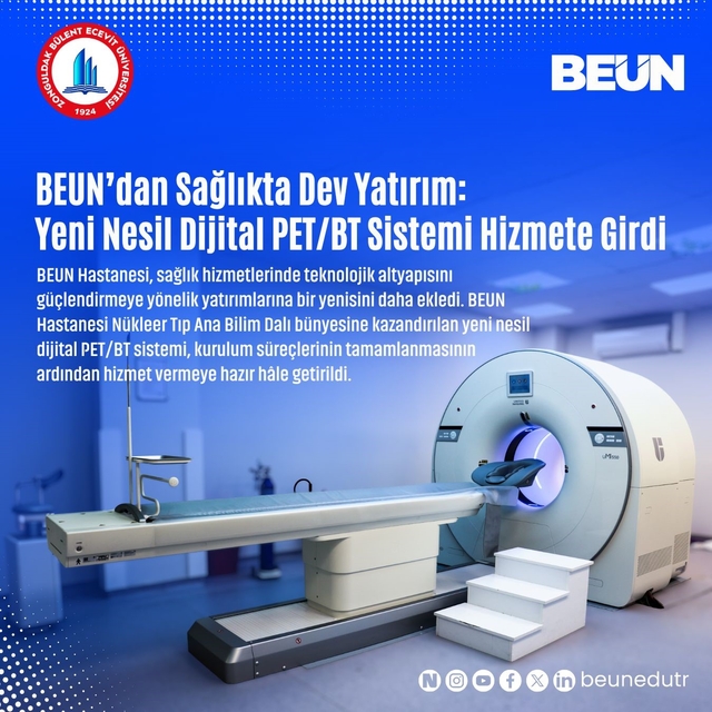 BEUN'dan sağlıkta dev yatırım, yeni nesil dijital PET/BT sistemi hizmete gi...