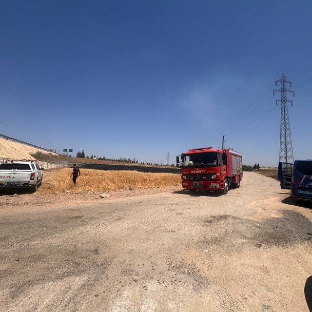 Şanlıurfa'da anız yangınlarına ilişkin 14 şüpheli gözaltına alındı