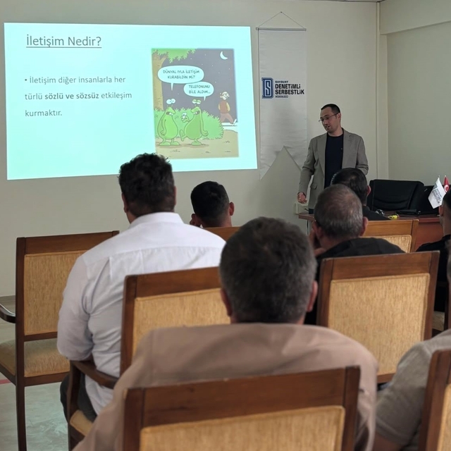 Bayburt'ta yükümlülere empati semineri