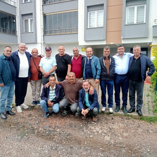 35 yıllık asker arkadaşları Fatsa'da yeniden buluştu
