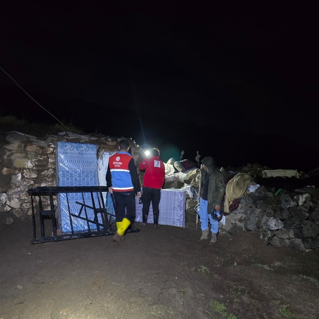Diyadin'de sel mağdurlarına destek seferberliği