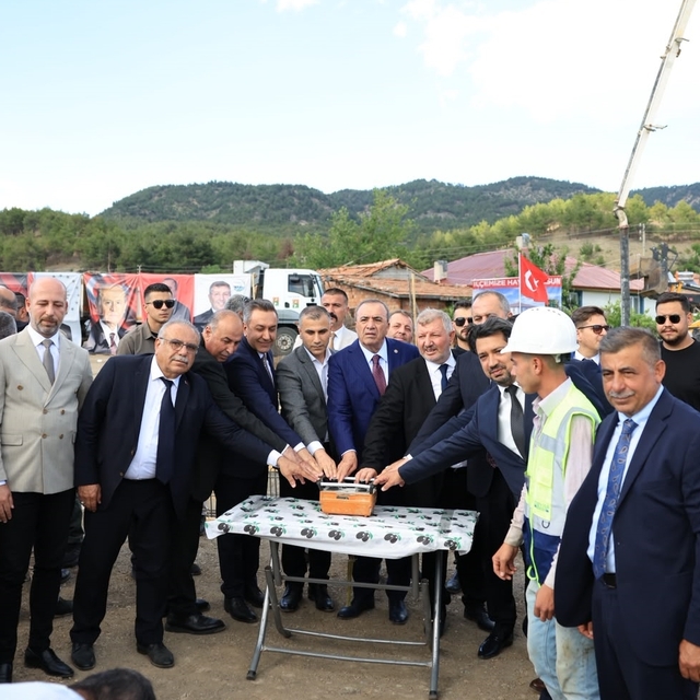 Osmancık'ta cemevi temeli aşure ikramıyla atıldı