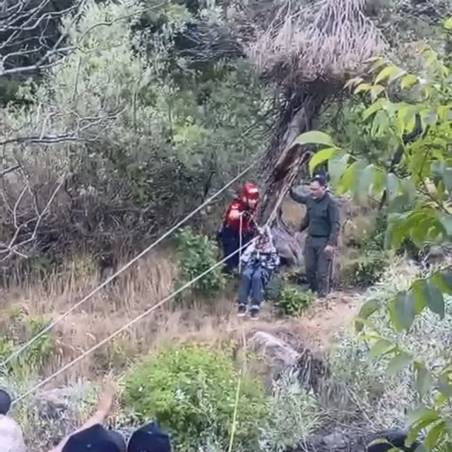 Dere kenarında mahsur kalan kardeşlerin yardımına jandarma yetişti
Mantar t...