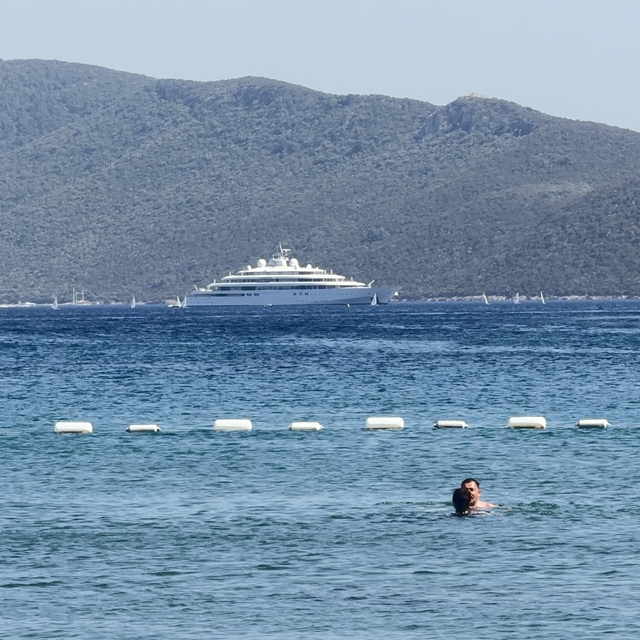 150 milyon dolarlık yüzen saray Bodrum'da