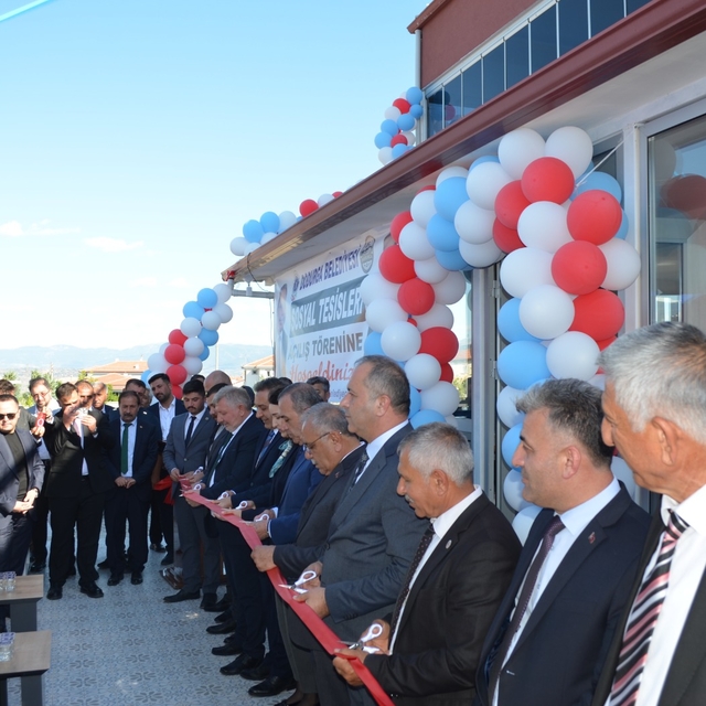 Dodurga Belediyesi Sosyal Tesisi açıldı