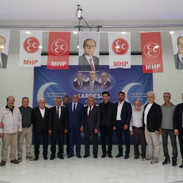 MHP Dodurga İlçe Başkanlığına Bekir Yarbaşı yeniden seçildi