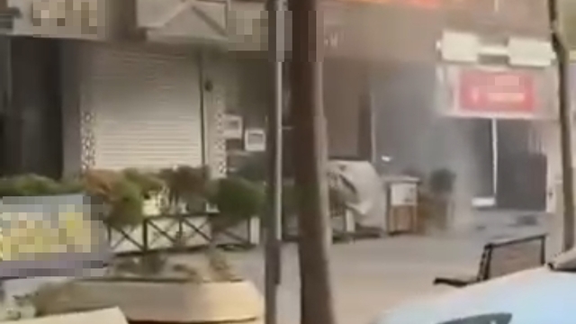 Batman'da pastanede yangın