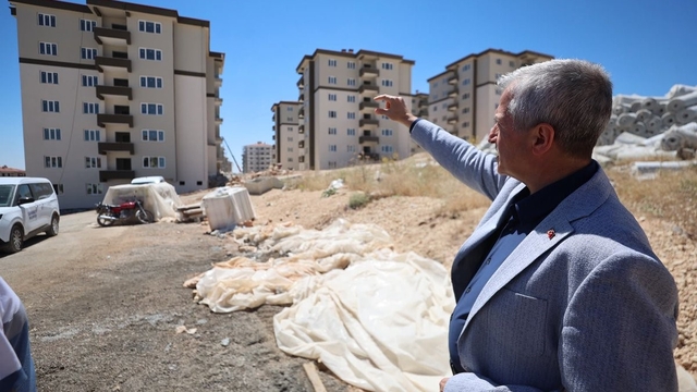Şahinbey'de 3 bin 414 sosyal konut hızla yükseliyor