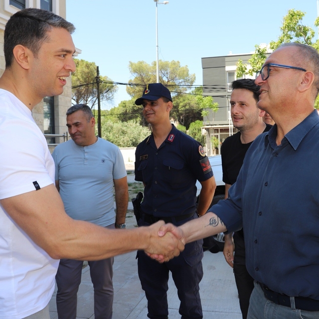 Saruhanlı Kaymakamı Murat Acar gözyaşları ve dualarla uğurlandı
