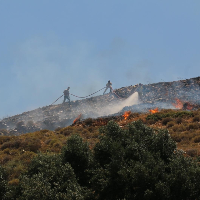 Hatay'da makilik alanda çıkan yangın kontrol altına alındı