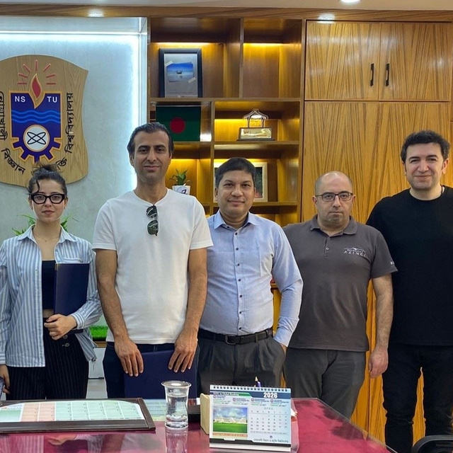 KBÜ ile Bangladeş Üniversitesi arasında akademik iş birliği teması