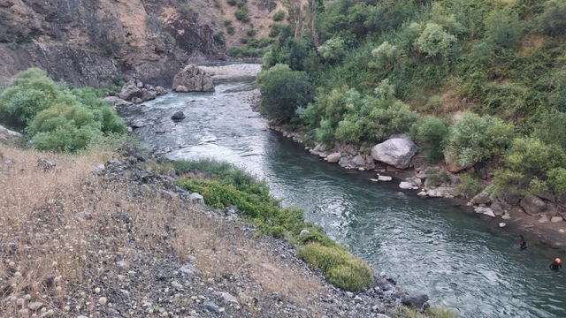 Bitlis'te dereye giren 3 kardeşten 1'i boğuldu, 1'i kayboldu