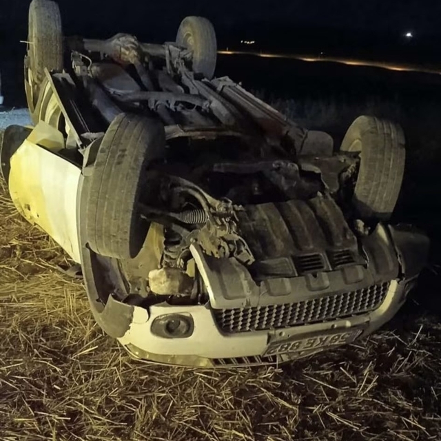 Siirt'te trafik kazası: 1 yaralı