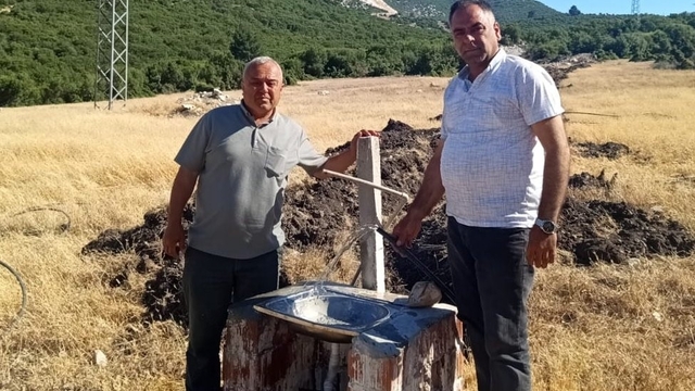 Susuz çeşmeler yıllar sonra yeniden aktı