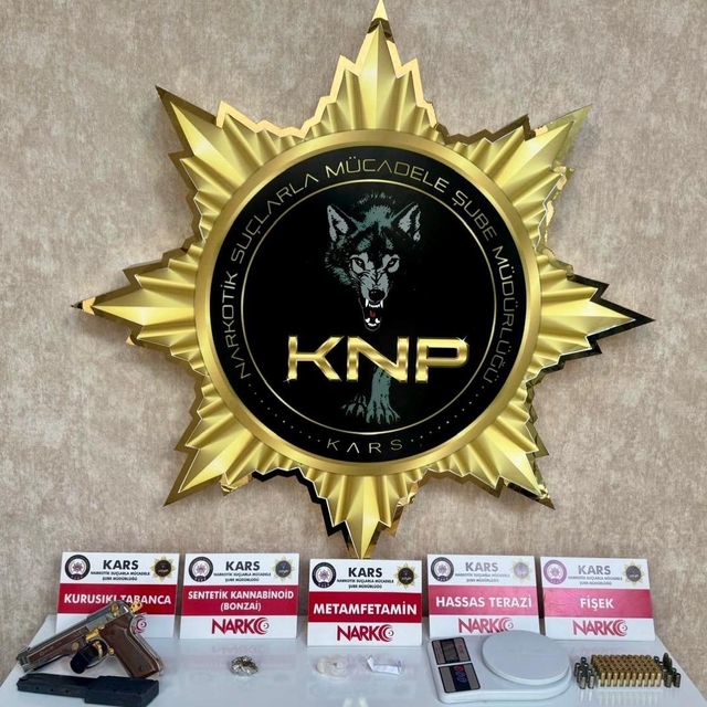 Kars'ta torbacılara narkotik darbesi: 1 kişi tutuklandı