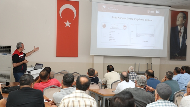Eskişehir'de çiftçilere güvenli üretim eğitimi