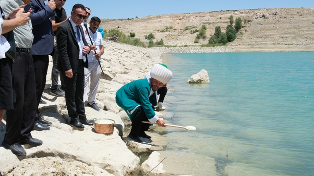 Geleneksel göle maya çalma etkinliği ile festival coşkusu başlıyor