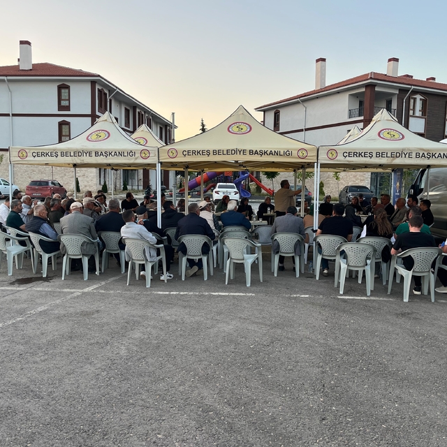 Çerkeş Belediye Başkanı Sopacı mahalle sakinleriyle buluştu