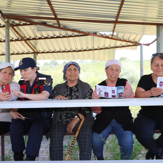 Yozgat'ta kadın jandarmalar, kırsaldaki kadınların hayatına dokunuyor