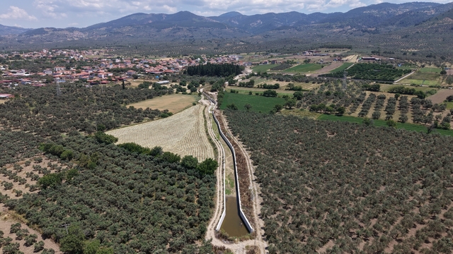 Burhaniye'de taşkın riskine karşı dev yatırım