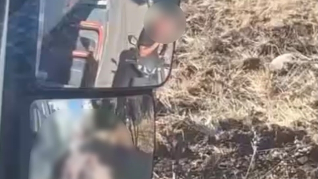 Madde kullanarak motosiklet sürdü