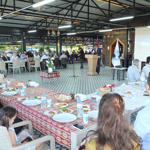 Keban Kaymakamı Furkan Atalık için veda yemeği düzenlendi