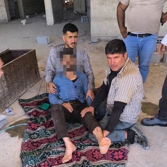 Adıyaman'da inşaattan düşen işçi yaralandı