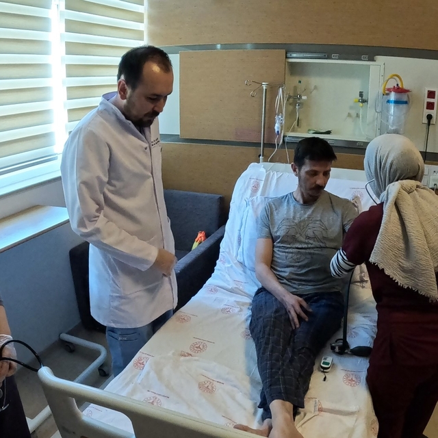 Dakikalarla yarışılan operasyonda hayat kurtaran müdahale