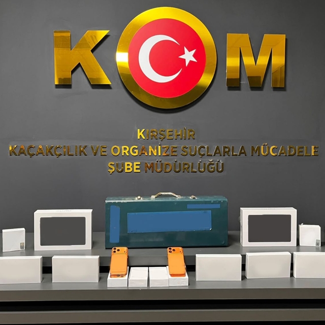 Kırşehir'de düzenlenen kaçakçılık operasyonunda bir şüpheli yakalandı