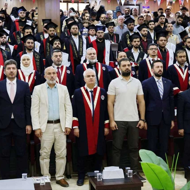 GAÜN Azez İslami İlimler Fakültesi'nde mezuniyet töreni
