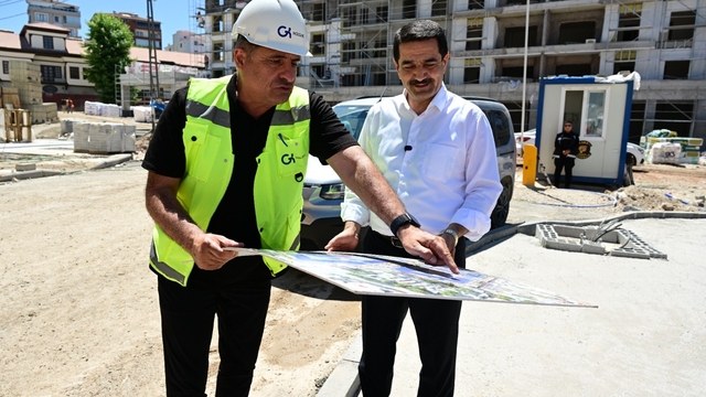 Başkan Taşkın rezerv alanında incelemede bulundu