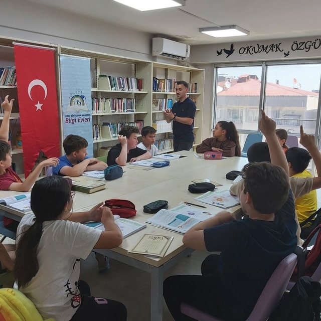 Ordu'da bilgi evleri yaz etkinliklerine ilgi artıyor