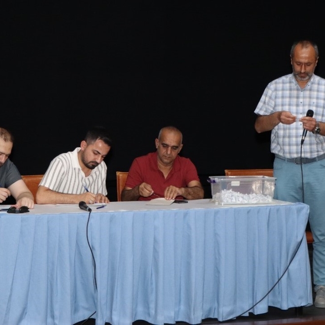 Kahta'da 200 kişilik İUP kurası çekildi