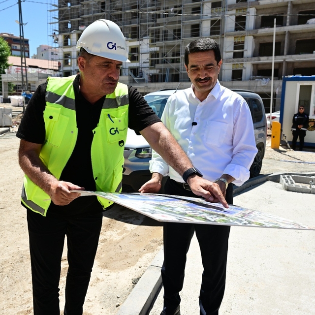 Başkan Taşkın rezerv alanında incelemede bulundu