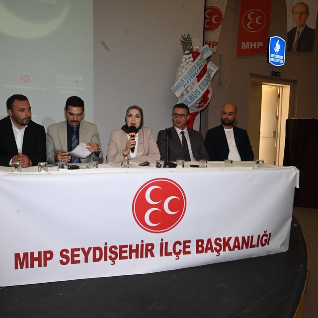 MHP Seydişehir ilçe Başkanlığının 15. Olağan Kongresi yapıldı