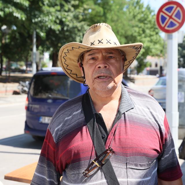 Edirne'de sıcak hava etkili oluyor