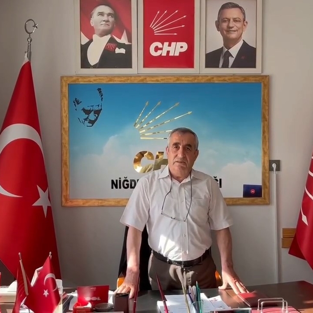 CHP Niğde İl Başkanı görevden alındı