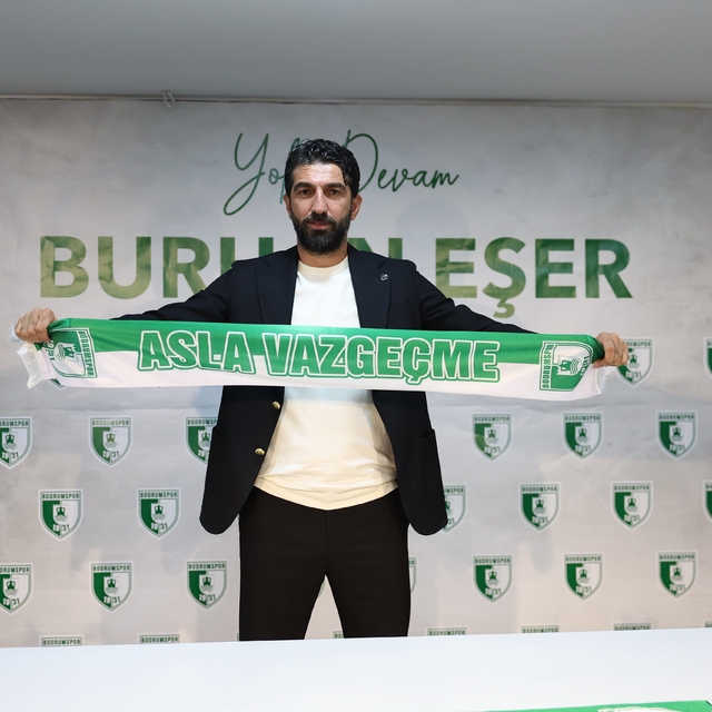 Bodrum FK, Burhan Eşer ile yola devam kararı aldı