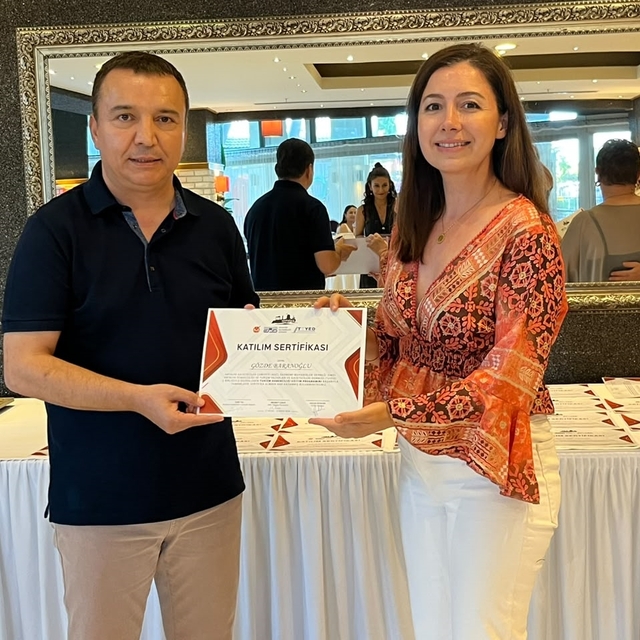 AGC'nin "Turizm Haberciliği Eğitimi"nin sertifika töreni düzenlendi