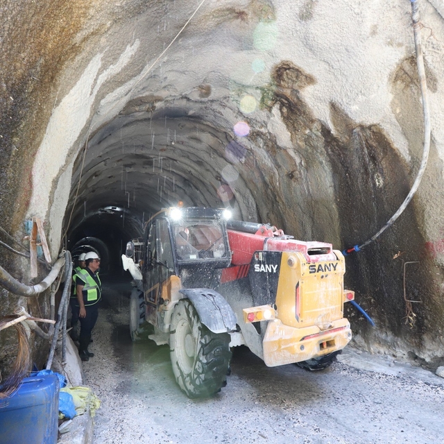 Atık su tüneli projesinde kazı çalışmaları yüzde 92'ye ulaştı