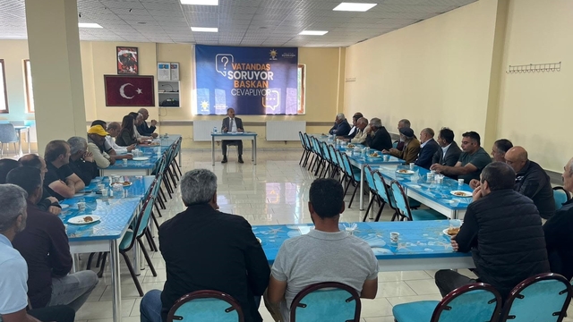 Arpaçay'da "Vatandaş Soruyor, Başkan Cevaplıyor" buluşmalarının 2'incisi gerçekleştirildi